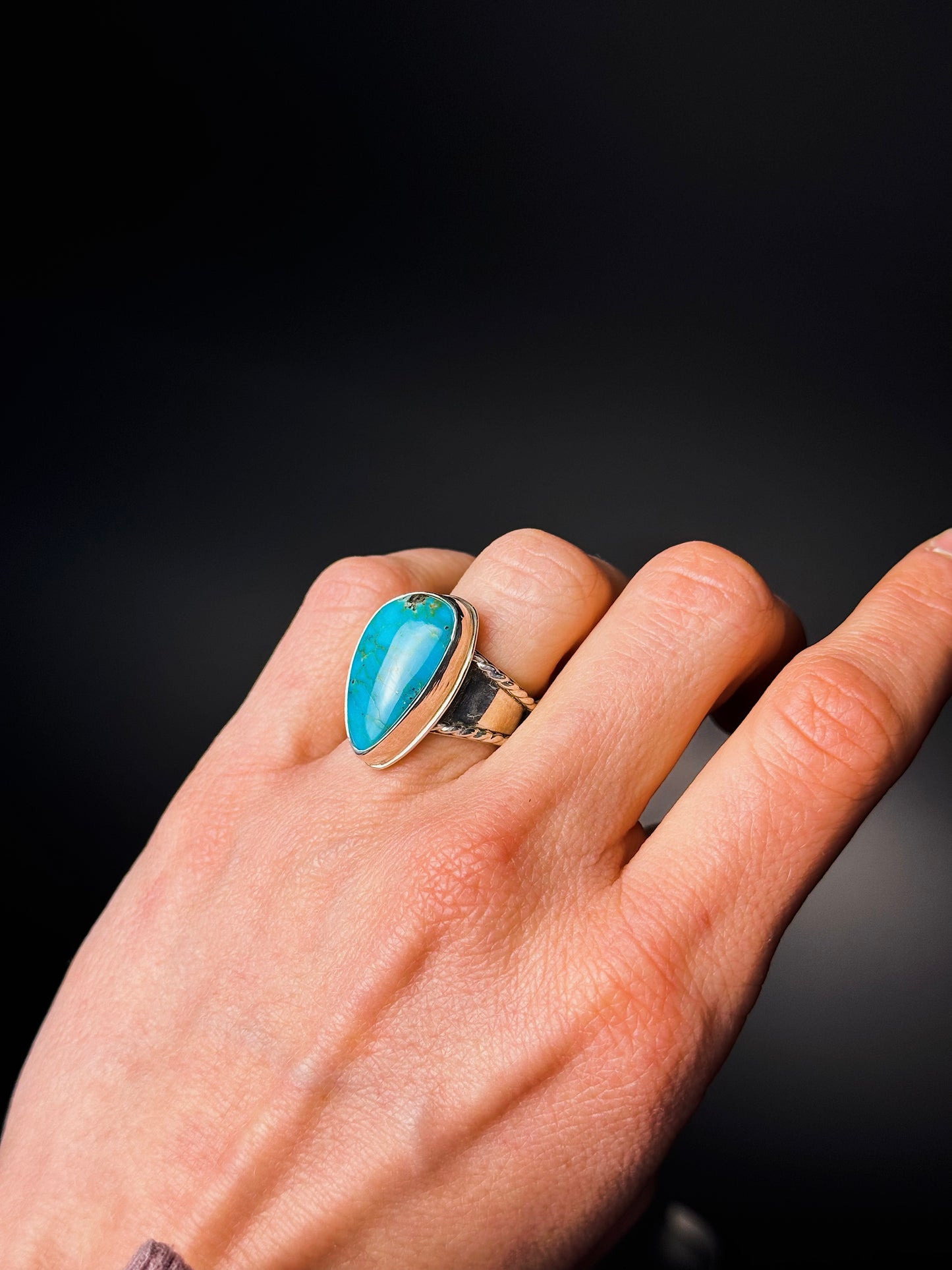 Turquoise Mountain Turquoise Ring