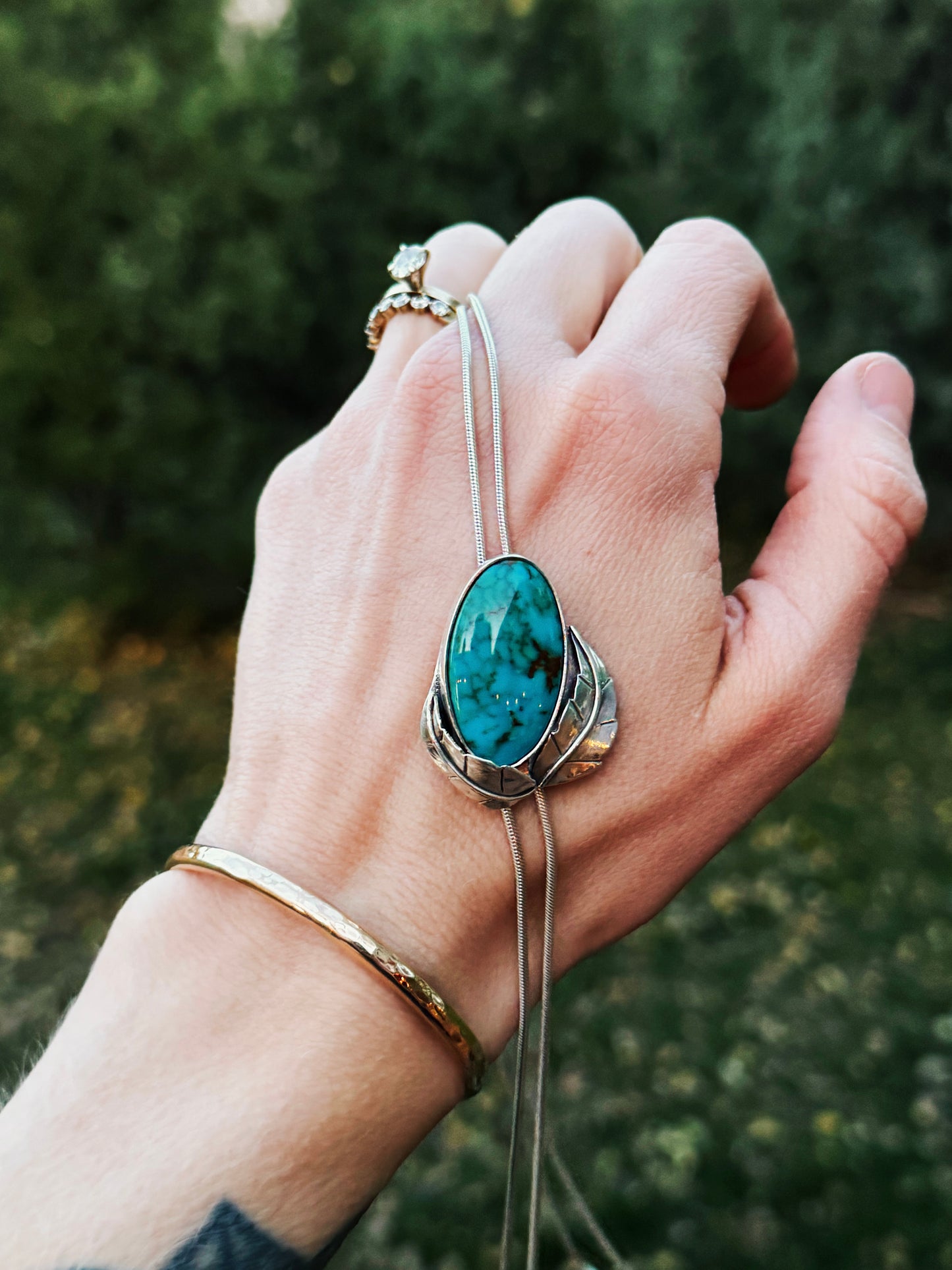 Turquoise Mountain Turquoise Bolo