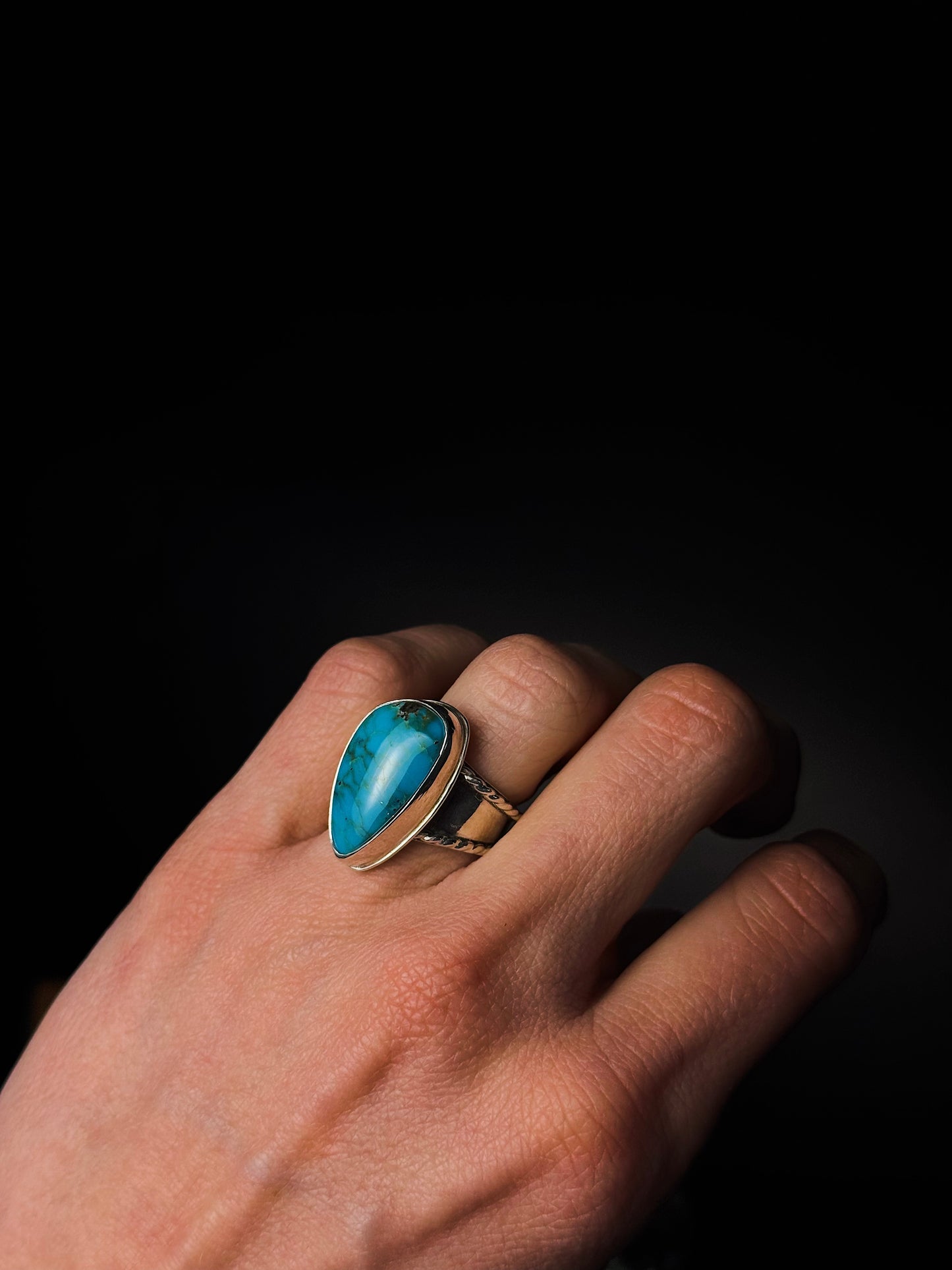 Turquoise Mountain Turquoise Ring
